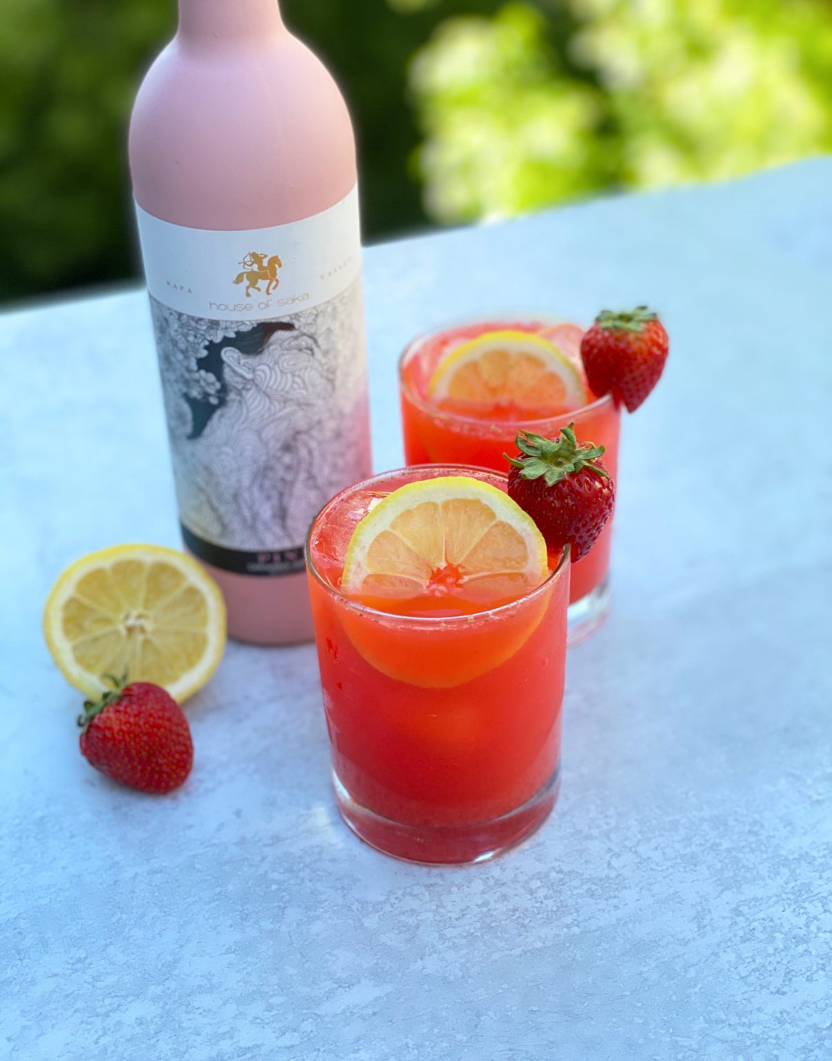 Recipe| Strawberry Saka Lemonade - House of Saka